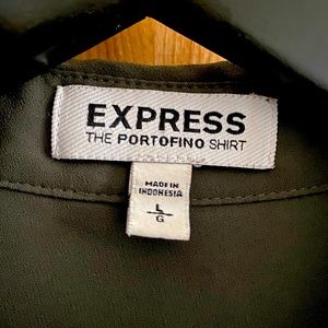 Express Slim Fit Portofino Shirt